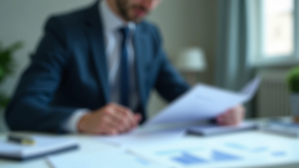 Accountant comparing financial statements and pricing documents during arm's length analysis