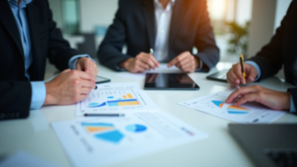 Team discussing business compliance strategy