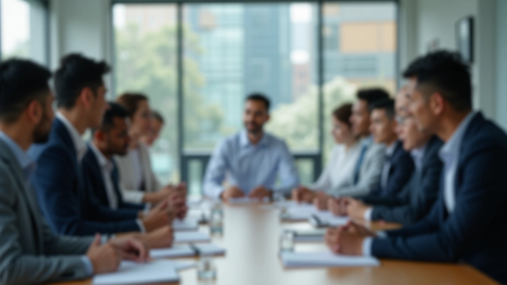 Business compliance meeting