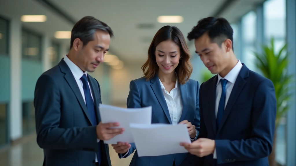 Team reviewing compliance checklist and documentation procedures during financial audit preparation